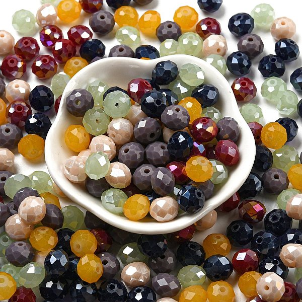 PandaHall Glass Beads, Faceted, Rondelle, Marine Blue, 10x8mm, Hole: 1mm, about 67pcs/60g Glass Rondelle
PandaHall Glass Beads, Faceted, Rondelle, Marine Blue, 10x8mm, Hole: 1mm, about 67pcs/60g Glass Rondelle