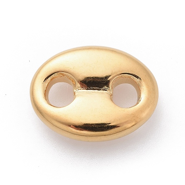 PandaHall 304 Stainless Steel Links connectors, For Leather Cord Bracelets Making, Oval, Golden, 14x11x3mm, Hole: 3mm 304 Stainless Steel...
PandaHall 304 Stainless Steel Links connectors, For Leather Cord Bracelets Making, Oval, Golden, 14x11x3mm, Hole: 3mm 304 Stainless Steel...