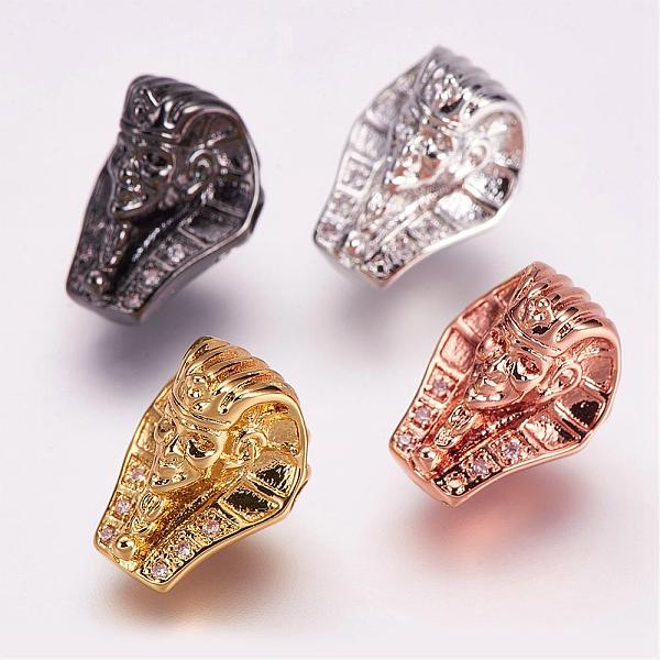 PandaHall Brass Micro Pave Cubic Zirconia Beads, Indian Head, Mixed Color, 15x11x10mm, Hole: 2mm Brass+Cubic Zirconia Human
PandaHall Brass Micro Pave Cubic Zirconia Beads, Indian Head, Mixed Color, 15x11x10mm, Hole: 2mm Brass+Cubic Zirconia Human