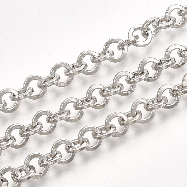 PandaHall Iron Rolo Chains, Belcher Chain, with Spool, Soldered, Platinum, 6x1mm, about 82.02 Feet(25m)/roll Iron
PandaHall Iron Rolo Chains, Belcher Chain, with Spool, Soldered, Platinum, 6x1mm, about 82.02 Feet(25m)/roll Iron