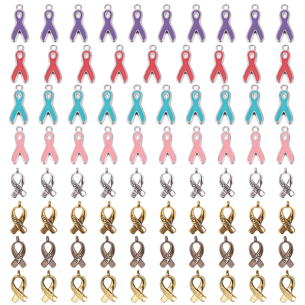 PandaHall SUNNYCLUE 1 Box 80Pcs 8 Styles Alloy Ribbon Pendants Breast Cancer Awareness Dangle Charms Bead for Bracelet Pendant Jewelry..., Multicolor
PandaHall SUNNYCLUE 1 Box 80Pcs 8 Styles Alloy Ribbon Pendants Breast Cancer Awareness Dangle Charms Bead for Bracelet Pendant Jewelry..., Multicolor