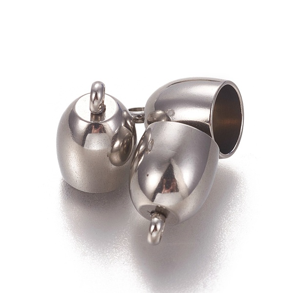 PandaHall 201 Stainless Steel Cord Ends, End Caps, Barrel, Stainless Steel Color, 13x10mm, Hole: 1.8mm, Inner Diameter: 8mm 201 Stainless...
PandaHall 201 Stainless Steel Cord Ends, End Caps, Barrel, Stainless Steel Color, 13x10mm, Hole: 1.8mm, Inner Diameter: 8mm 201 Stainless...