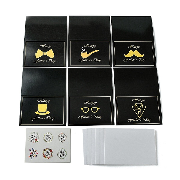 PandaHall Father's Day Gift Cards, with Envelope and Sticker, Gold, 100x150x0.6mm Paper Gold
PandaHall Father's Day Gift Cards, with Envelope and Sticker, Gold, 100x150x0.6mm Paper Gold