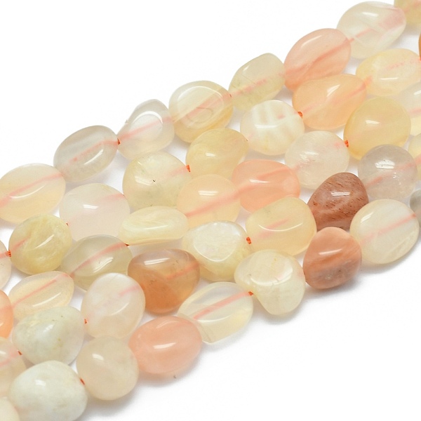 PandaHall Natural Multi-Moonstone Beads Strands, Tumbled Stone, Nuggets, 6~10x5~8mm, Hole: 1mm, about 40~43pcs/strand, 14.57 inch(37cm)...
PandaHall Natural Multi-Moonstone Beads Strands, Tumbled Stone, Nuggets, 6~10x5~8mm, Hole: 1mm, about 40~43pcs/strand, 14.57 inch(37cm)...