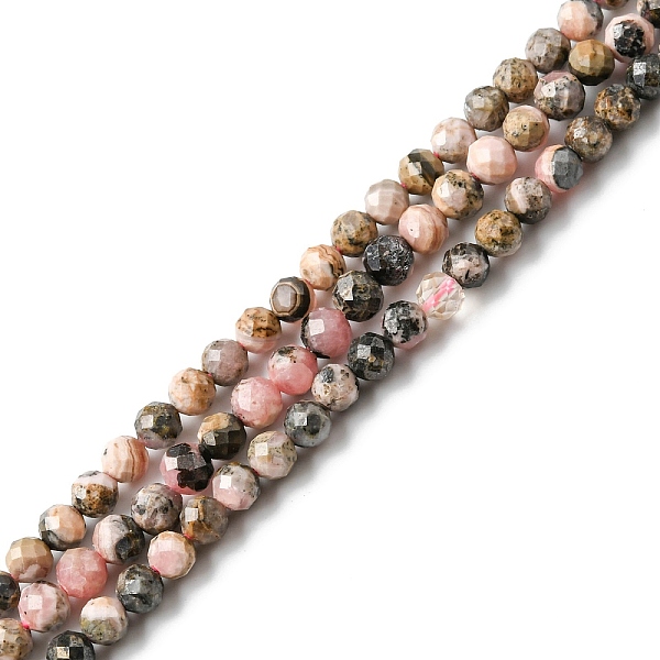 PandaHall Natural Argentina Rhodonite Beads Strands, Faceted Round, 4mm, Hole: 0.2mm, about 94~98pcs/strand, 14.88''~15.04''(37.8~38.2cm)...
PandaHall Natural Argentina Rhodonite Beads Strands, Faceted Round, 4mm, Hole: 0.2mm, about 94~98pcs/strand, 14.88''~15.04''(37.8~38.2cm)...