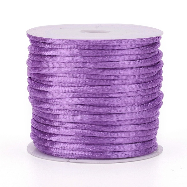 PandaHall Nylon Cord, Satin Rattail Cord, for Beading Jewelry Making, Chinese Knotting, Lilac, 1.5mm, about 16.4 yards(15m)/roll Nylon..., Purple
PandaHall Nylon Cord, Satin Rattail Cord, for Beading Jewelry Making, Chinese Knotting, Lilac, 1.5mm, about 16.4 yards(15m)/roll Nylon..., Purple