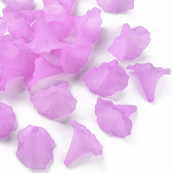 PandaHall Transparent Acrylic Beads, Calla Lily, Frosted, Medium Purple, 40.5x33x35mm, Hole: 1.8mm, about 135pcs/500g Acrylic Flower Purple
PandaHall Transparent Acrylic Beads, Calla Lily, Frosted, Medium Purple, 40.5x33x35mm, Hole: 1.8mm, about 135pcs/500g Acrylic Flower Purple