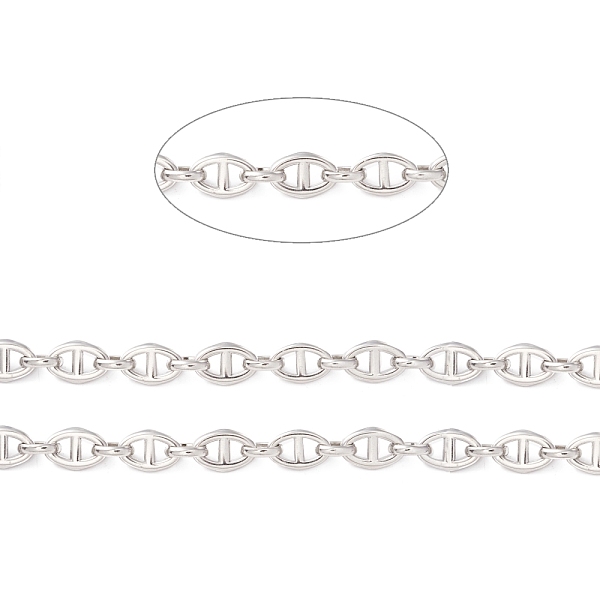 PandaHall 304 Stainless Steel Oval Link Chains, Cross Chains, Unwelded, Stainless Steel Color, Link: 13x8.5x2mm and 8x6.5x2mm 304 Stainless...
PandaHall 304 Stainless Steel Oval Link Chains, Cross Chains, Unwelded, Stainless Steel Color, Link: 13x8.5x2mm and 8x6.5x2mm 304 Stainless...