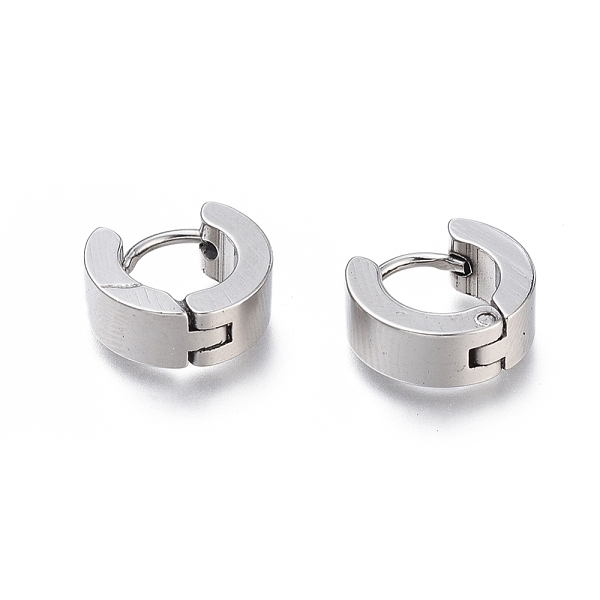 PandaHall 304 Stainless Steel Huggie Hoop Earrings, Hypoallergenic Earrings, Thick Hoop Earrings, Ring Shape, Stainless Steel Color...
PandaHall 304 Stainless Steel Huggie Hoop Earrings, Hypoallergenic Earrings, Thick Hoop Earrings, Ring Shape, Stainless Steel Color...
