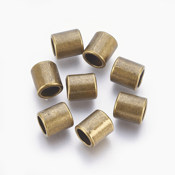 PandaHall Tibetan Style Alloy Beads, Cadmium Free & Lead Free, Column, Antique Bronze Color, 9x8mm, Hole: 6mm Alloy Column
PandaHall Tibetan Style Alloy Beads, Cadmium Free & Lead Free, Column, Antique Bronze Color, 9x8mm, Hole: 6mm Alloy Column