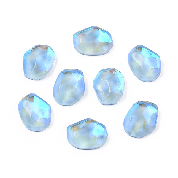 PandaHall Glass Rhinestone Cabochons, Nail Art Decoration Accessories, Nuggets, Sapphire, 10x8x3.5mm Glass Nuggets Blue
PandaHall Glass Rhinestone Cabochons, Nail Art Decoration Accessories, Nuggets, Sapphire, 10x8x3.5mm Glass Nuggets Blue