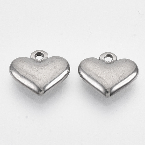 PandaHall 304 Stainless Steel Stamping Blank Tag Pendants, Heart, Stainless Steel Color, 11x12.5x3mm, Hole: 1.6mm 304 Stainless Steel Heart
PandaHall 304 Stainless Steel Stamping Blank Tag Pendants, Heart, Stainless Steel Color, 11x12.5x3mm, Hole: 1.6mm 304 Stainless Steel Heart