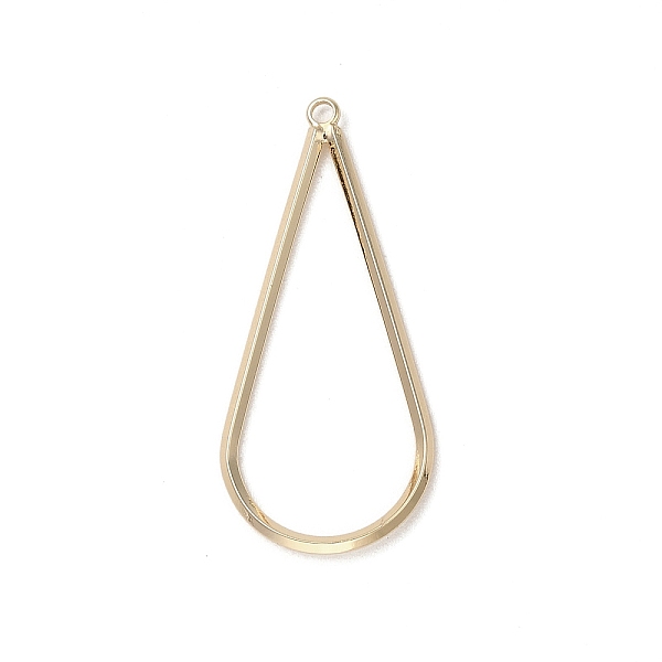 PandaHall Brass Pendants, Teardrop Charms, Real 18K Gold Plated, 41x18x1.5mm, Hole: 1.8mm Brass Teardrop
PandaHall Brass Pendants, Teardrop Charms, Real 18K Gold Plated, 41x18x1.5mm, Hole: 1.8mm Brass Teardrop