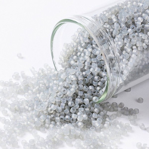 PandaHall TOHO Round Seed Beads, Japanese Seed Beads, Frosted, (150F) Ceylon Frost Smoke, 15/0, 1.5mm, Hole: 0.7mm, about 3000pcs/10g Glass..., Gray
PandaHall TOHO Round Seed Beads, Japanese Seed Beads, Frosted, (150F) Ceylon Frost Smoke, 15/0, 1.5mm, Hole: 0.7mm, about 3000pcs/10g Glass..., Gray