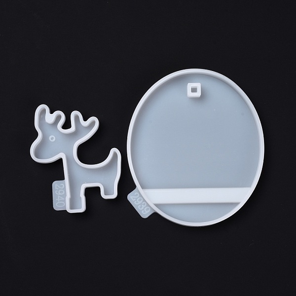 PandaHall DIY Mobile Phone Holders Silicone Mold, Resin Casting Molds, For UV Resin, Epoxy Resin Jewelry Making, Deer, White, 72.5x60x9mm...
PandaHall DIY Mobile Phone Holders Silicone Mold, Resin Casting Molds, For UV Resin, Epoxy Resin Jewelry Making, Deer, White, 72.5x60x9mm...