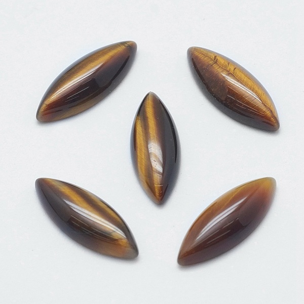 PandaHall Natural Tiger Eye Cabochons, Horse Eye, 14.5~15x5~5.5x3mm Tiger Eye Horse Eye
PandaHall Natural Tiger Eye Cabochons, Horse Eye, 14.5~15x5~5.5x3mm Tiger Eye Horse Eye