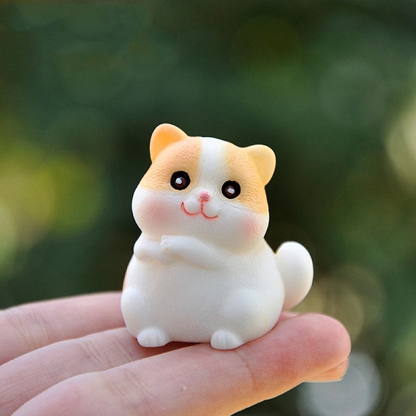 PandaHall Cartoon Pattern Cat Resin Ornament, DIY Desktop Decoration Girls' Gift, Moccasin, 32mm Resin Cat Shape Orange
PandaHall Cartoon Pattern Cat Resin Ornament, DIY Desktop Decoration Girls' Gift, Moccasin, 32mm Resin Cat Shape Orange