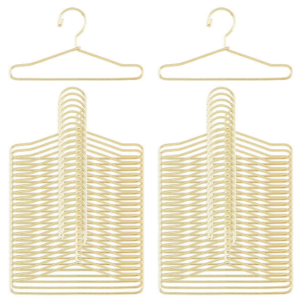 PandaHall SUPERFINDINGS 50Pcs Mini Iron Clothing Hanger, Dollhouse Accessories, Golden, 3.5x6.5x0.1cm Iron Others
PandaHall SUPERFINDINGS 50Pcs Mini Iron Clothing Hanger, Dollhouse Accessories, Golden, 3.5x6.5x0.1cm Iron Others