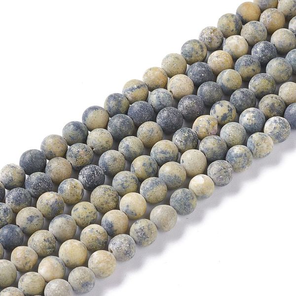 PandaHall Natural Yellow Turquoise(Jasper) Beads Strands, Frosted, Round, 6mm, Hole: 1mm, about 68pcs/strand, 15.75 inch(40cm) Yellow...
PandaHall Natural Yellow Turquoise(Jasper) Beads Strands, Frosted, Round, 6mm, Hole: 1mm, about 68pcs/strand, 15.75 inch(40cm) Yellow...