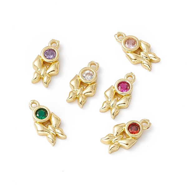 PandaHall Brass Micro Pave Cubic Zirconia Pendants, Real 18K Gold Plated, Butterfly, Mixed Color, 10x5x1.5mm, Hole: 0.9mm Brass+Cubic..., Multicolor
PandaHall Brass Micro Pave Cubic Zirconia Pendants, Real 18K Gold Plated, Butterfly, Mixed Color, 10x5x1.5mm, Hole: 0.9mm Brass+Cubic..., Multicolor