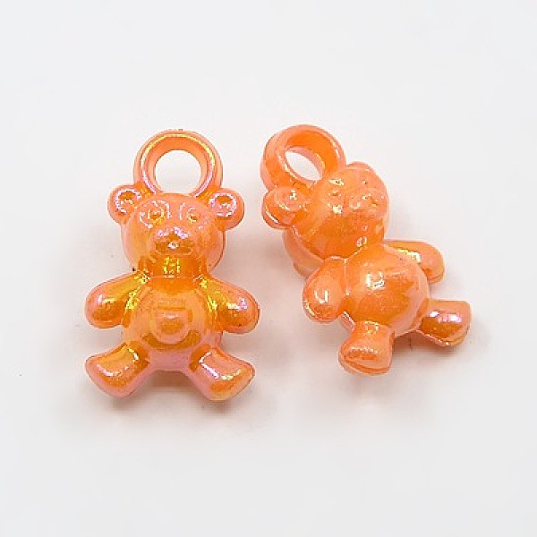PandaHall Plating Acrylic Pendants, Bear, Mixed Color, about 19.5mm long, 12mm wide, 9.5mm thick, hole: 3mm, about 869pcs/bag Acrylic Mouse..., Multicolor 
PandaHall Plating Acrylic Pendants, Bear, Mixed Color, about 19.5mm long, 12mm wide, 9.5mm thick, hole: 3mm, about 869pcs/bag Acrylic Mouse..., Multicolor