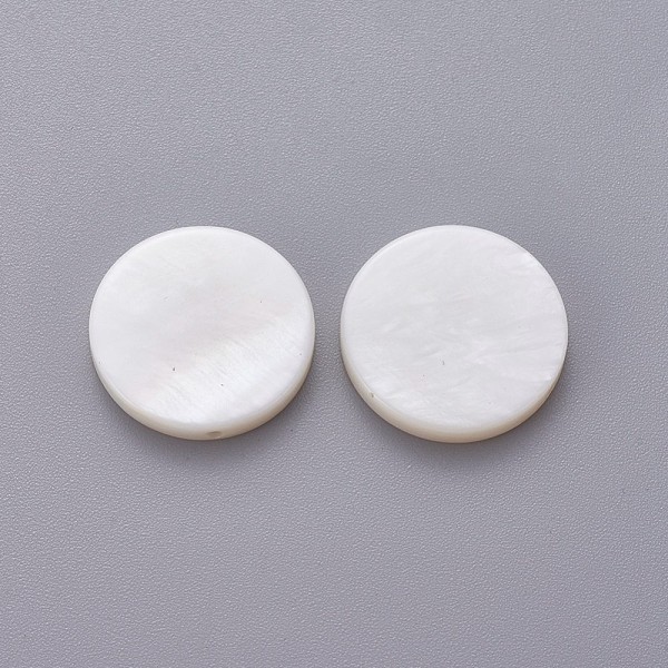 PandaHall Freshwater Shell Beads, Flat Round, 17.8~18.2x3mm, Hole: 1mm Freshwater Shell Flat Round
PandaHall Freshwater Shell Beads, Flat Round, 17.8~18.2x3mm, Hole: 1mm Freshwater Shell Flat Round
