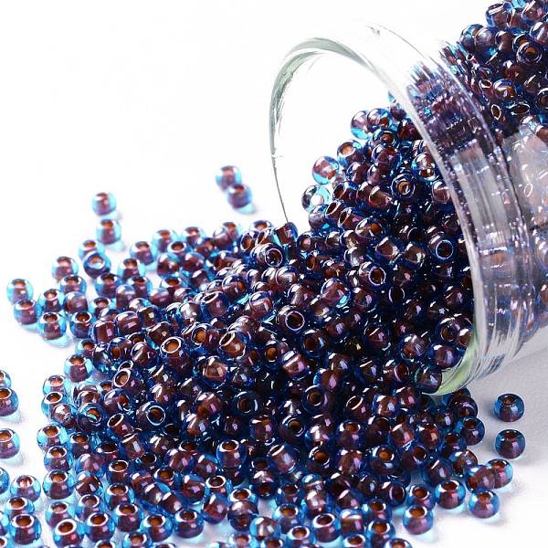 PandaHall TOHO Round Seed Beads, Japanese Seed Beads, (381) Inside Color Aqua/Oxblood Lined, 11/0, 2.2mm, Hole: 0.8mm, about 1110pcs/bottle...
PandaHall TOHO Round Seed Beads, Japanese Seed Beads, (381) Inside Color Aqua/Oxblood Lined, 11/0, 2.2mm, Hole: 0.8mm, about 1110pcs/bottle...