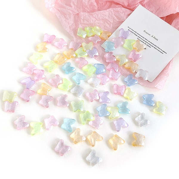 PandaHall Transparent Acrylic Beads, Butterfly, Mixed Color, 13.5x15.6x5.5mm, Hole: 1.9mm, 724pcs/500g Acrylic Butterfly Multicolor
PandaHall Transparent Acrylic Beads, Butterfly, Mixed Color, 13.5x15.6x5.5mm, Hole: 1.9mm, 724pcs/500g Acrylic Butterfly Multicolor