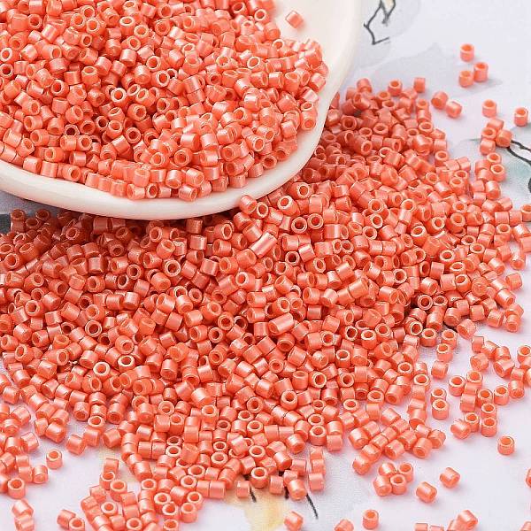 PandaHall Baking Paint Glass Seed Beads, Cylinder, Coral, 2x1.5mm, Hole: 1mm, about 50398pcs/pound Glass Red
PandaHall Baking Paint Glass Seed Beads, Cylinder, Coral, 2x1.5mm, Hole: 1mm, about 50398pcs/pound Glass Red