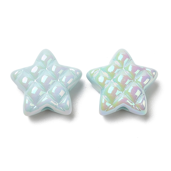 PandaHall Opaque Acrylic Beads, AB Color Plated, Star, Aqua, 19.5x19.5x9mm, Hole: 3.5mm Acrylic Star Cyan
PandaHall Opaque Acrylic Beads, AB Color Plated, Star, Aqua, 19.5x19.5x9mm, Hole: 3.5mm Acrylic Star Cyan