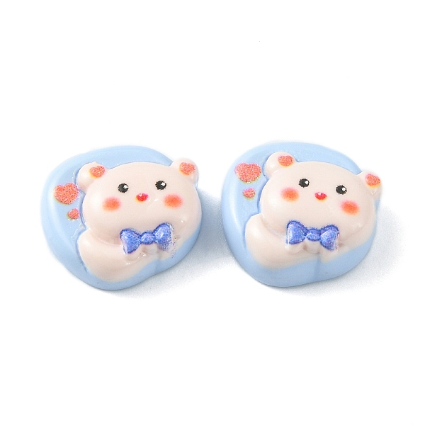 PandaHall Opaque Cute Cartoon Resin Cabochons, Rectangle, Light Sky Blue, 15.5~17x16~17.5x7.5~8mm Resin Rectangle
PandaHall Opaque Cute Cartoon Resin Cabochons, Rectangle, Light Sky Blue, 15.5~17x16~17.5x7.5~8mm Resin Rectangle
