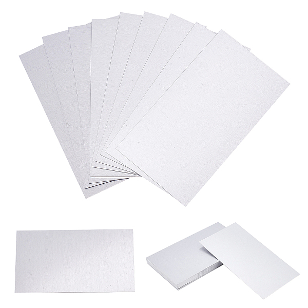 PandaHall 20 Pcs 0.5mm Thick Metal Business Card, 10x5cm Silver Aluminum Blanks Name Card Laser Engraved Business Card for House Office...
PandaHall 20 Pcs 0.5mm Thick Metal Business Card, 10x5cm Silver Aluminum Blanks Name Card Laser Engraved Business Card for House Office...