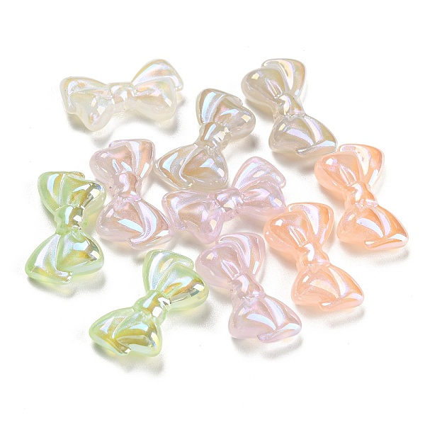 PandaHall Iridescent Plating Acrylic Beads, Bowknot, Mixed Color, 15.5x25.5x7.5mm, Hole: 1.8mm Acrylic Bowknot Multicolor
PandaHall Iridescent Plating Acrylic Beads, Bowknot, Mixed Color, 15.5x25.5x7.5mm, Hole: 1.8mm Acrylic Bowknot Multicolor