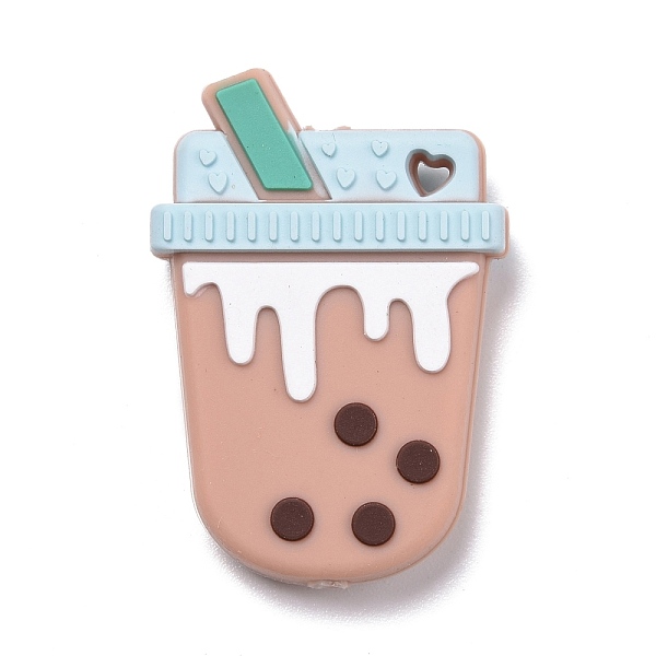 PandaHall Silicone Focal Beads, Bubble Tea/Boba Milk Tea, Dark Salmon, 35x24x8mm, Hole: 2.5mm Silicone Food
PandaHall Silicone Focal Beads, Bubble Tea/Boba Milk Tea, Dark Salmon, 35x24x8mm, Hole: 2.5mm Silicone Food