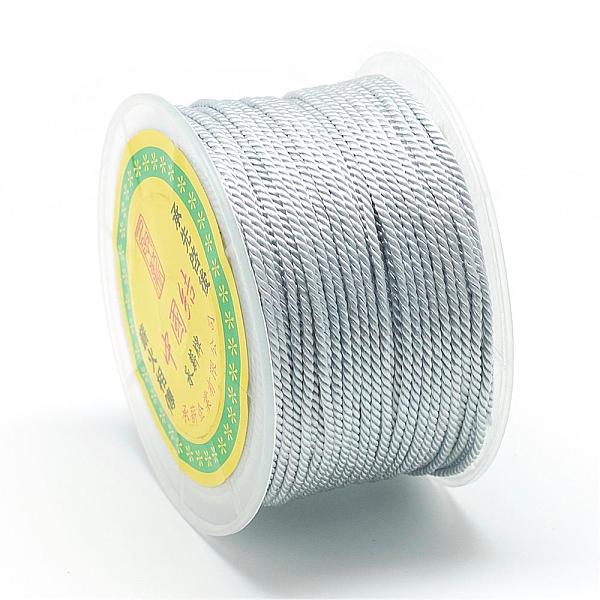 PandaHall Nylon Threads, Milan Cords/Twisted Cords, Gray, 1.5~2mm, about 54.68 yards(50m)/roll Nylon Gray
PandaHall Nylon Threads, Milan Cords/Twisted Cords, Gray, 1.5~2mm, about 54.68 yards(50m)/roll Nylon Gray