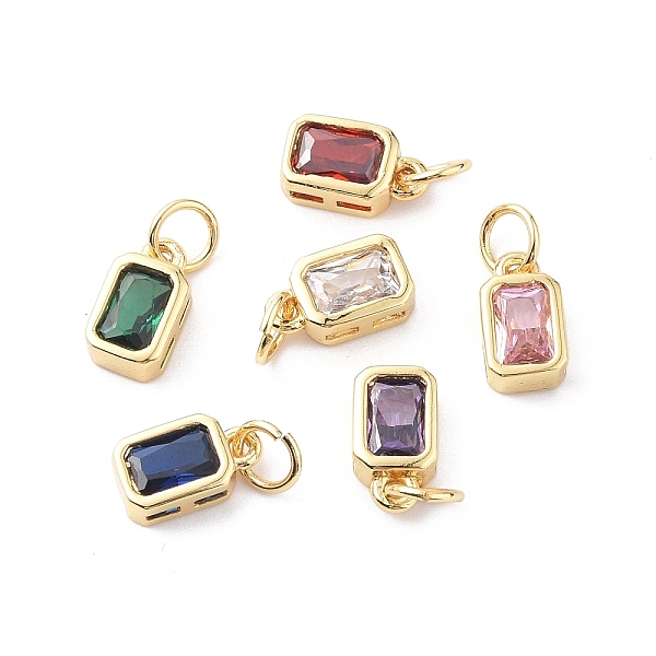 PandaHall Glass Charms, with Real 18K Gold Plated Brass Findings and Jump Rings, Rectangle, Mixed Color, 10x5.5x3mm, Hole: 3.5mm Brass+Glass..., Multicolor
PandaHall Glass Charms, with Real 18K Gold Plated Brass Findings and Jump Rings, Rectangle, Mixed Color, 10x5.5x3mm, Hole: 3.5mm Brass+Glass..., Multicolor
