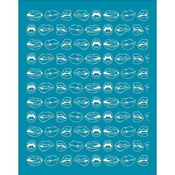 PandaHall Silk Screen Printing Stencil, for Painting on Wood, DIY Decoration T-Shirt Fabric, Lip Pattern, 100x127mm Nylon Lip Cyan
PandaHall Silk Screen Printing Stencil, for Painting on Wood, DIY Decoration T-Shirt Fabric, Lip Pattern, 100x127mm Nylon Lip Cyan