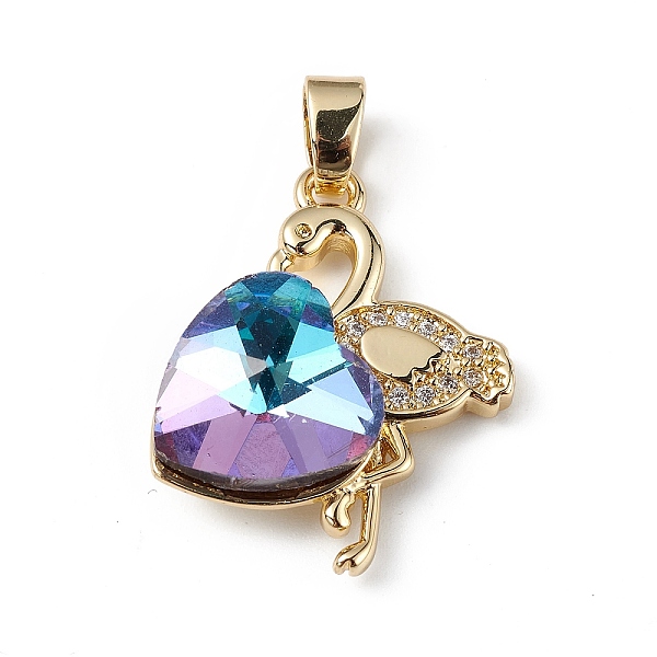 PandaHall Real 18K Gold Plated Rack Plating Brass Micro Pave Clear Cubic Zirconia Pendants, with Glass, Long-Lasting Plated, Cadmium Free &...
PandaHall Real 18K Gold Plated Rack Plating Brass Micro Pave Clear Cubic Zirconia Pendants, with Glass, Long-Lasting Plated, Cadmium Free &...