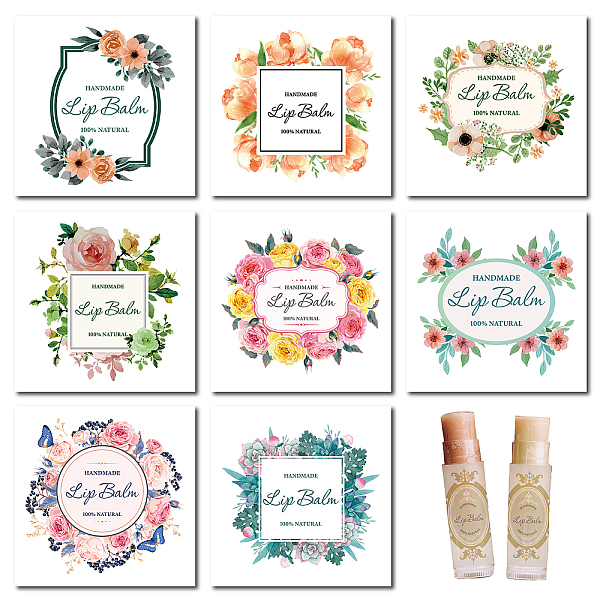 PandaHall CRASPIRE 80Pcs 8 Styles Custom Lip Balm DIY Label Sticker, Coated Paper Paster, Self-Adhesive Stickers, Square, Floral Pattern...
PandaHall CRASPIRE 80Pcs 8 Styles Custom Lip Balm DIY Label Sticker, Coated Paper Paster, Self-Adhesive Stickers, Square, Floral Pattern...