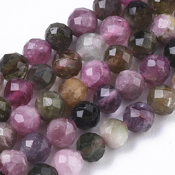 PandaHall Natural Tourmaline Beads Strands, Faceted Round, 4mm, Hole: 0.7mm, about 95pcs/strand, 15.55 inch(39.5cm) Tourmaline Round
PandaHall Natural Tourmaline Beads Strands, Faceted Round, 4mm, Hole: 0.7mm, about 95pcs/strand, 15.55 inch(39.5cm) Tourmaline Round