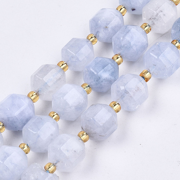 PandaHall Natural Dolomite Beads Strands, Faceted, Dyed, Round, Azure, 10.5x9.5mm, Hole: 1.2mm, about 31pcs/strand, 15.04 inch~15.35 inch..., Blue
PandaHall Natural Dolomite Beads Strands, Faceted, Dyed, Round, Azure, 10.5x9.5mm, Hole: 1.2mm, about 31pcs/strand, 15.04 inch~15.35 inch..., Blue