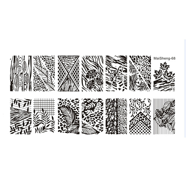 PandaHall Stainless Steel Nail Art Stamping Plates, Nail Image Flowers Owl Animal Easter Templates, for DIY Nail Manicuring Printing Tools...
PandaHall Stainless Steel Nail Art Stamping Plates, Nail Image Flowers Owl Animal Easter Templates, for DIY Nail Manicuring Printing Tools...