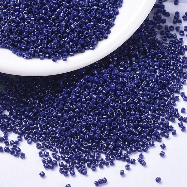PandaHall MIYUKI Delica Beads, Cylinder, Japanese Seed Beads, 11/0, (DB2143) Opaque Dyed Navy, 1.3x1.6mm, Hole: 0.8mm, about 2000pcs/10g..., Blue
PandaHall MIYUKI Delica Beads, Cylinder, Japanese Seed Beads, 11/0, (DB2143) Opaque Dyed Navy, 1.3x1.6mm, Hole: 0.8mm, about 2000pcs/10g..., Blue