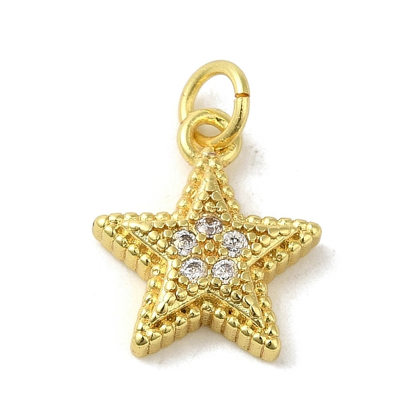 PandaHall Brass Micro Pave Cubic Zirconia Charms, Real 18K Gold Plated, Star Charms, Clear, 13.5x10.5x3mm, Hole: 3mm Brass+Cubic Zirconia...
PandaHall Brass Micro Pave Cubic Zirconia Charms, Real 18K Gold Plated, Star Charms, Clear, 13.5x10.5x3mm, Hole: 3mm Brass+Cubic Zirconia...