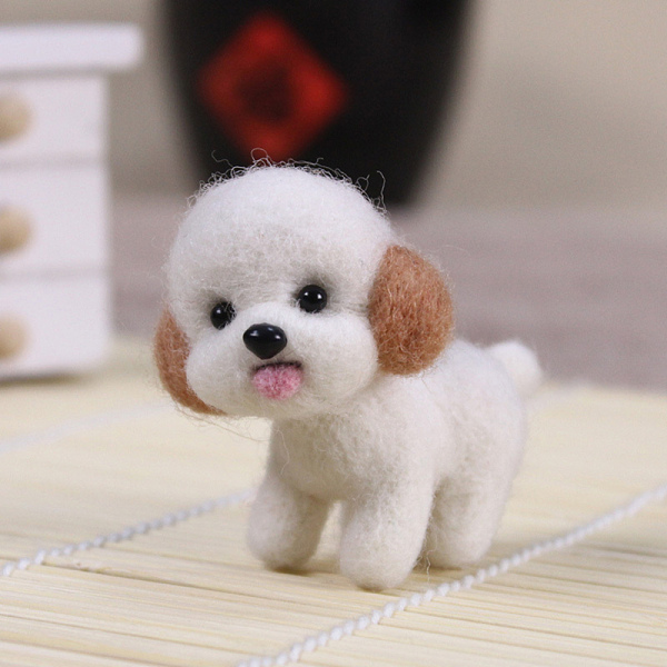 PandaHall DIY Pendant Decoration Needle Felting Kit, with Iron Needles, Foam Chassis & Wool, Iron Eye Pins, Lobster Claw Clasp Strap..., White
PandaHall DIY Pendant Decoration Needle Felting Kit, with Iron Needles, Foam Chassis & Wool, Iron Eye Pins, Lobster Claw Clasp Strap..., White