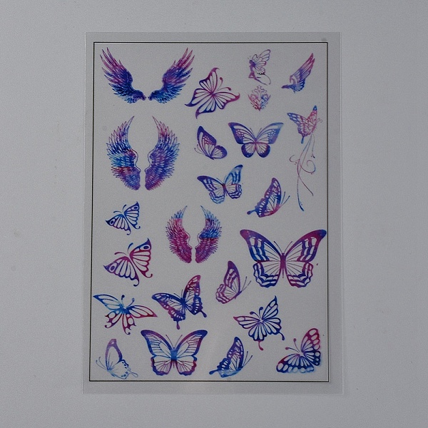 PandaHall Plastic Filler Stickers(No Adhesive on the back), for UV Resin, Epoxy Resin Jewelry Craft Making, Butterfly, Colorful...
PandaHall Plastic Filler Stickers(No Adhesive on the back), for UV Resin, Epoxy Resin Jewelry Craft Making, Butterfly, Colorful...