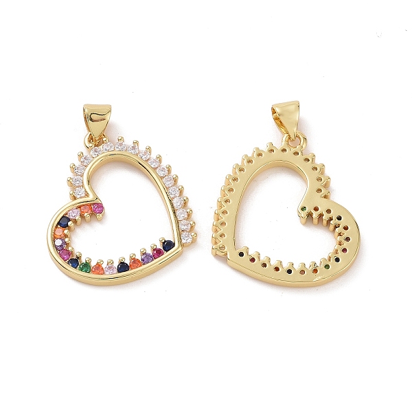 PandaHall Brass Cubic Zirconia Pendants, Hollow Heart Charm, Real 18K Gold Plated, 21x23.5x2.5mm, Hole: 3x5mm Brass+Cubic Zirconia Heart
PandaHall Brass Cubic Zirconia Pendants, Hollow Heart Charm, Real 18K Gold Plated, 21x23.5x2.5mm, Hole: 3x5mm Brass+Cubic Zirconia Heart