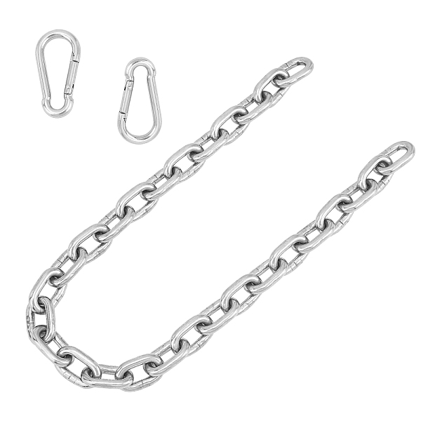 PandaHall Unicraftale DIY Chain Decoration Jewelry Making Kits, with 304 Stainless Steel Cable Chain & Rock Climbing Carabiners, Stainless...
PandaHall Unicraftale DIY Chain Decoration Jewelry Making Kits, with 304 Stainless Steel Cable Chain & Rock Climbing Carabiners, Stainless...