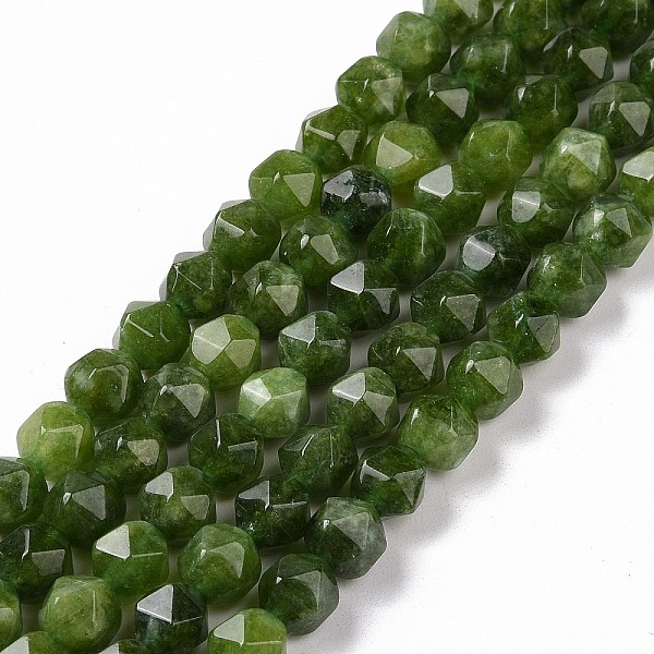PandaHall Natural Quartz Beads Strands, Faceted Polygon, Dyed & Heated, Dark Olive Green, 7.5~8x8x8mm, Hole: 1.2mm, about 48pcs/strand...
PandaHall Natural Quartz Beads Strands, Faceted Polygon, Dyed & Heated, Dark Olive Green, 7.5~8x8x8mm, Hole: 1.2mm, about 48pcs/strand...