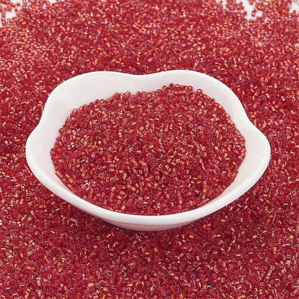 PandaHall TOHO Japanese Seed Beads, Two Cut Hexagon, (25) Silver Lined Light Siam Ruby, 15/0, 1.5x1.5mm, Hole: 0.5mm, about 170000pcs/pound..., Red
PandaHall TOHO Japanese Seed Beads, Two Cut Hexagon, (25) Silver Lined Light Siam Ruby, 15/0, 1.5x1.5mm, Hole: 0.5mm, about 170000pcs/pound..., Red
